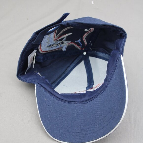 Vancouver Canucks Hat (VTG) - Block Script Back Big Logo - Adult Gripback - Picture 11 of 13